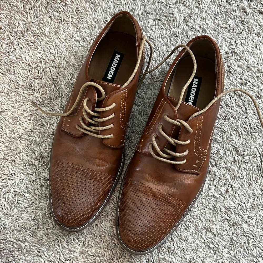 Madden brown dress shoes